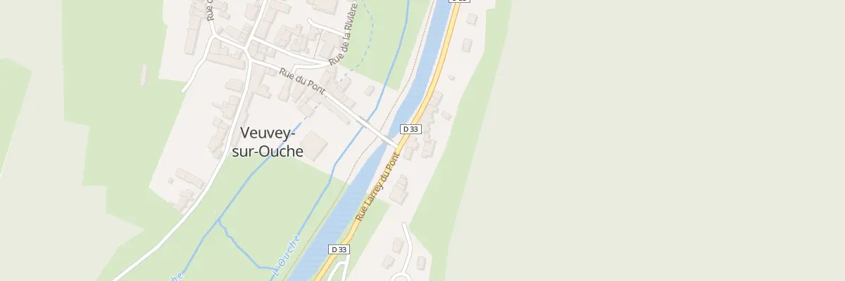 Plan du 5007 Le Larrey du Pont à Veuvey-sur-Ouche