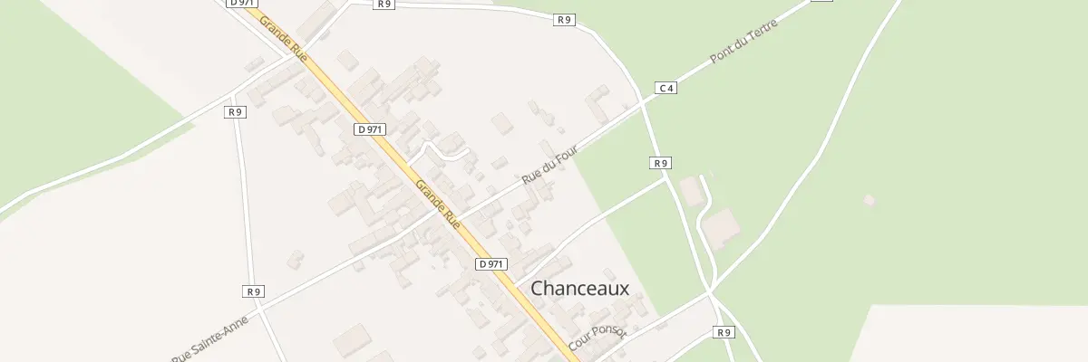 Plan du 4B Rue du Four à Chanceaux
