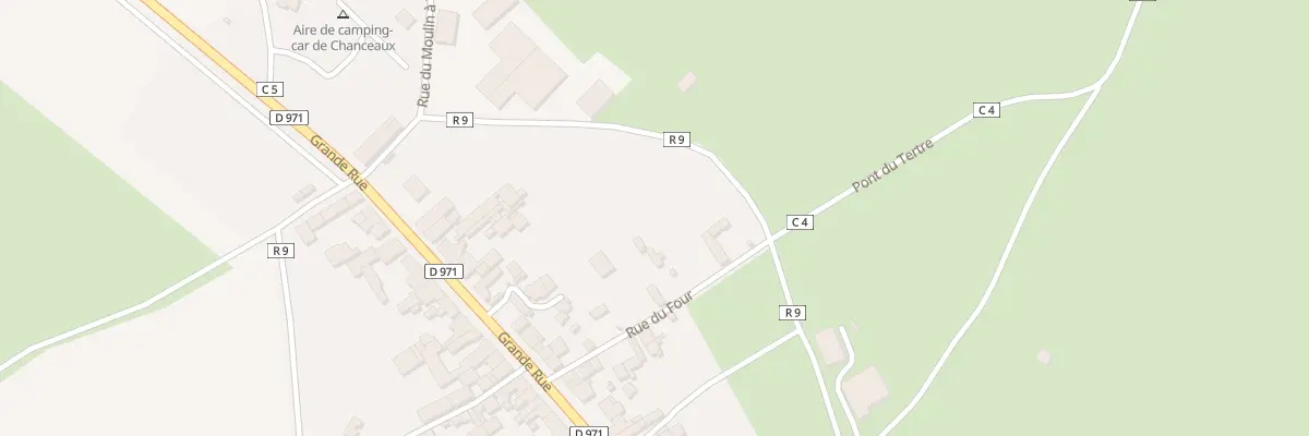 Plan du 9016 Rue du Four à Chanceaux