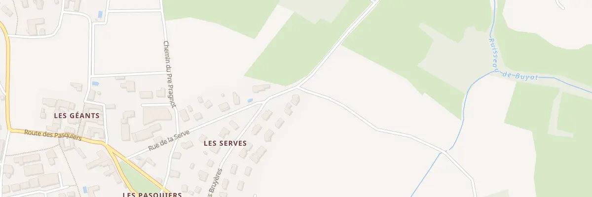 Plan du 267 Rue des Bruyères à Lancié