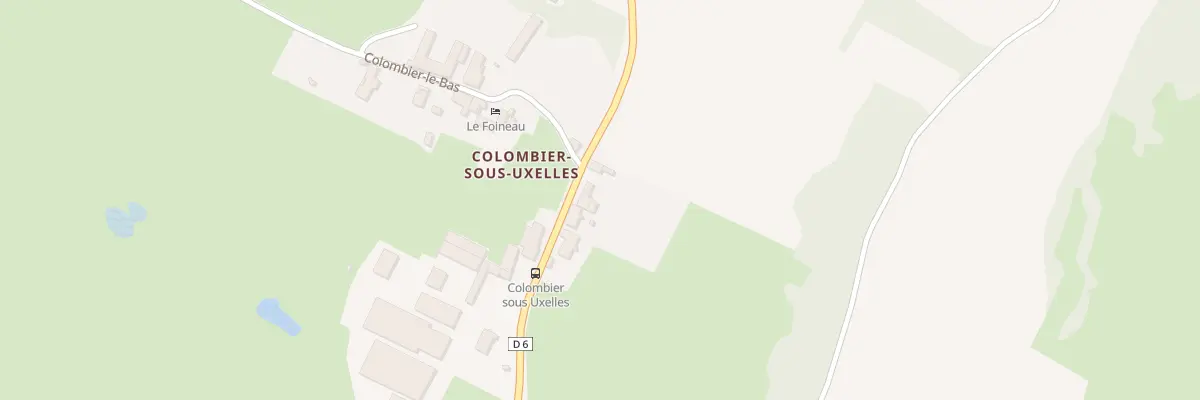 Plan du 3 Rte de Colombier à Bresse-sur-Grosne