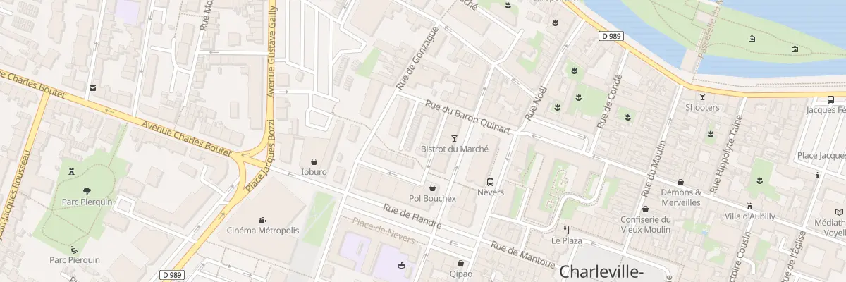 Plan du 21 Rue du Rethélois à Charleville-Mézières