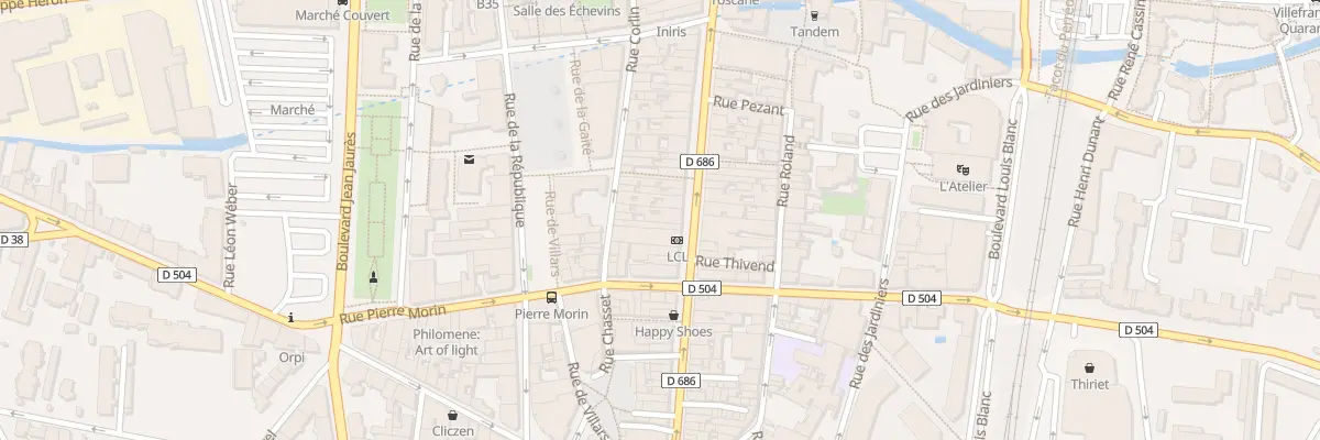 Plan du 848 Rue Nationale à Villefranche-sur-Saône