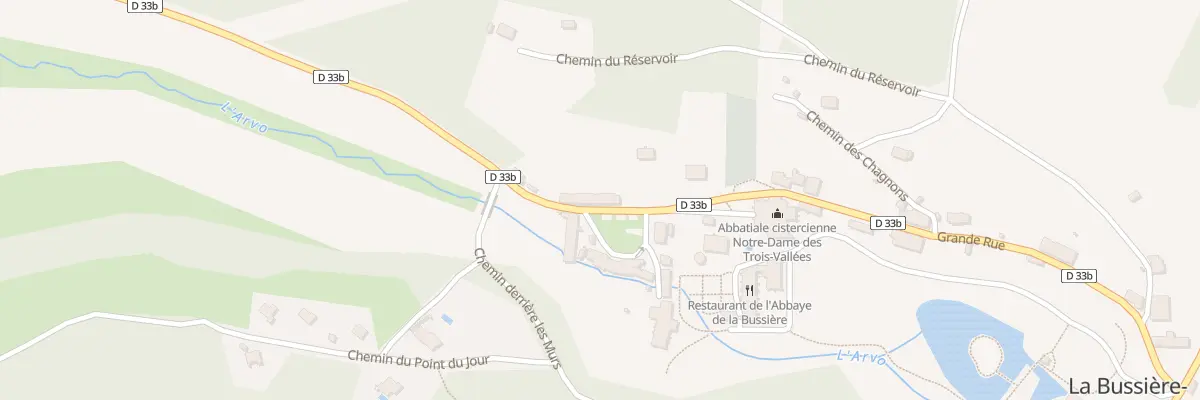Plan du 28 Grande Rue à La Bussière-sur-Ouche