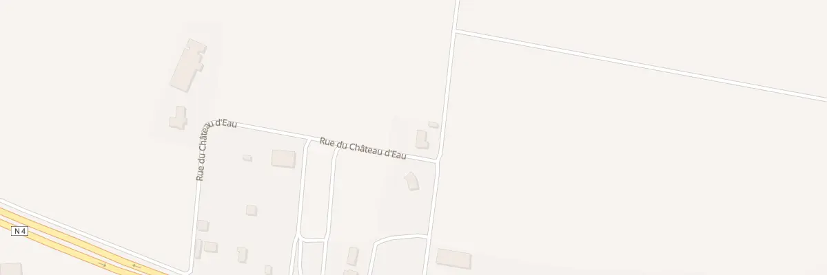 Plan du 16 Rue du Chateau d’Eau à Thiéblemont-Farémont