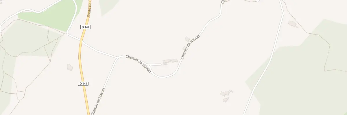 Plan du 5455 Che de Navon à Châteauneuf-du-Rhône