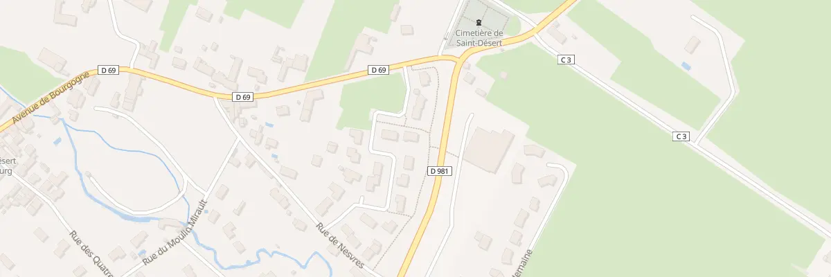 Plan du 9 Rue des Chailloux à Saint-Désert
