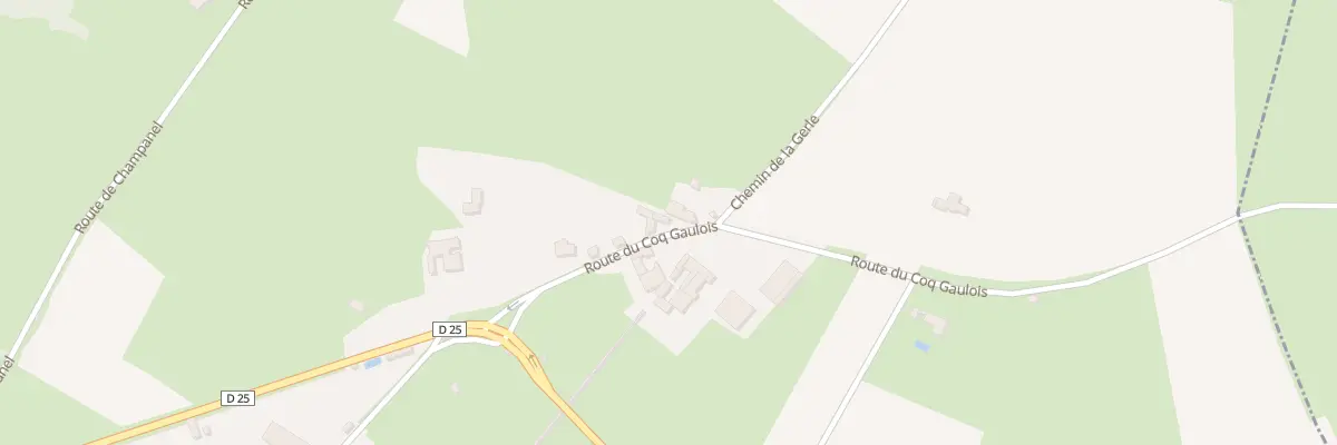 Plan du 9 Rte du Coq Gaulois à Soucieu-en-Jarrest