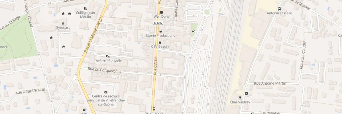 Plan du 359 Rue d’Anse à Villefranche-sur-Saône