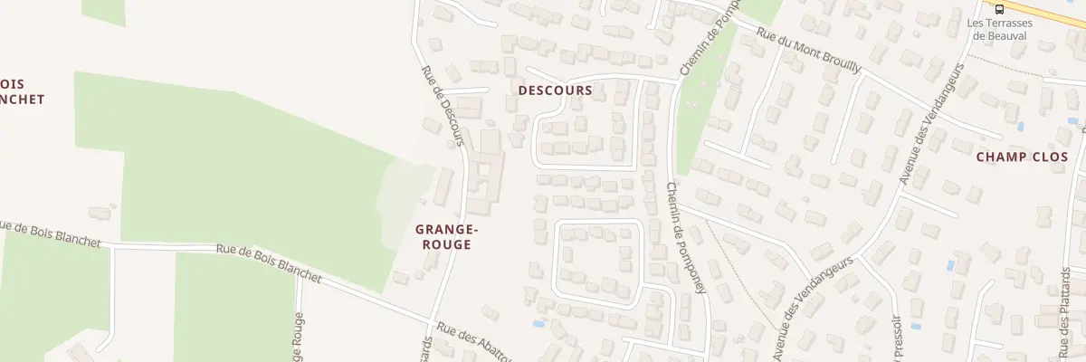 Plan du 274 All du Cèdre de l’Atlas à Belleville-en-Beaujolais