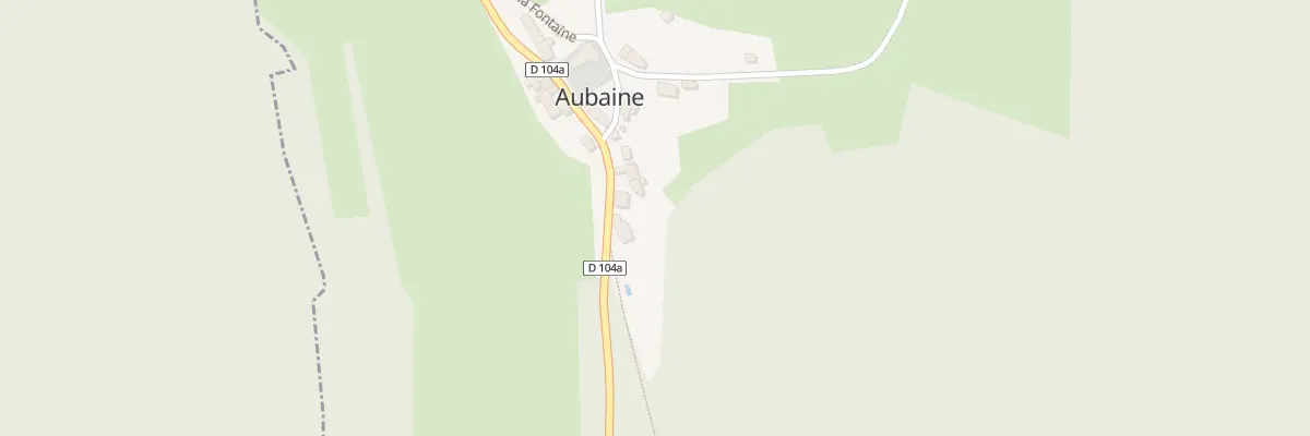 Plan du 12 Rte de Presmes à Aubaine