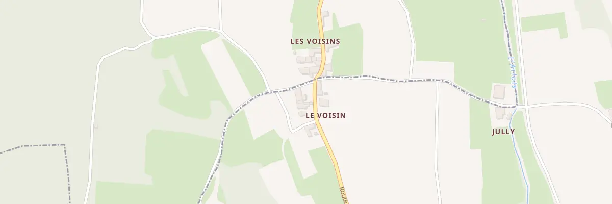 Plan du 449 Rte des Voisins à Leynes