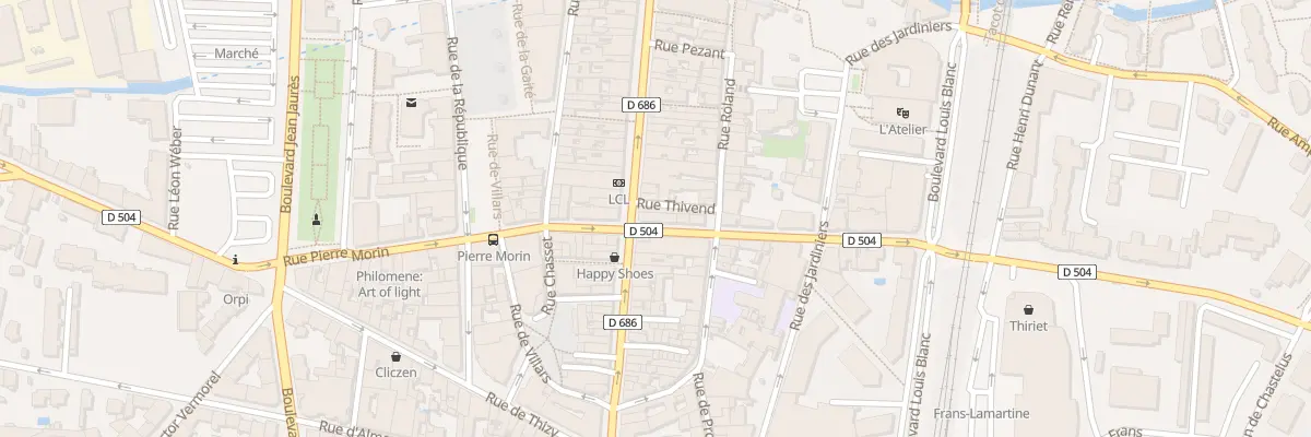 Plan du 893 Rue Nationale à Villefranche-sur-Saône