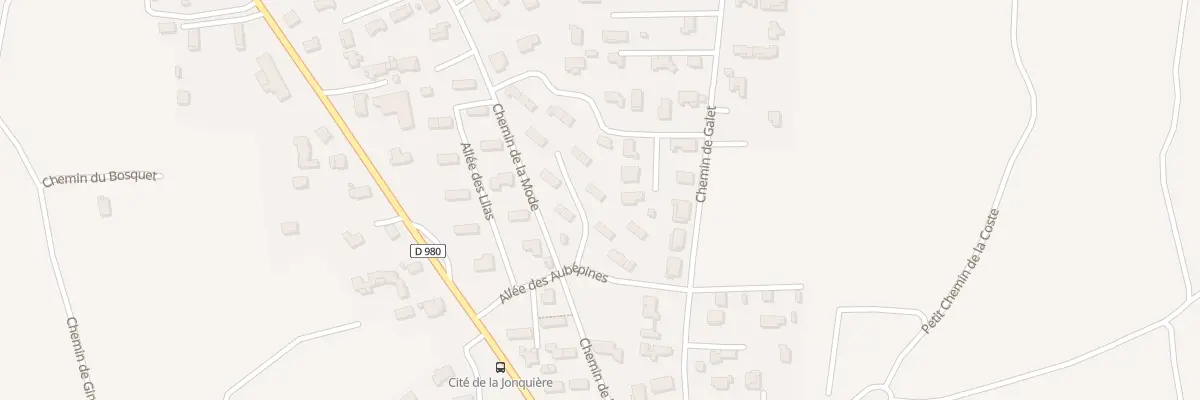 Plan du 1 Imp des Rosiers à Saint-Geniès-de-Comolas