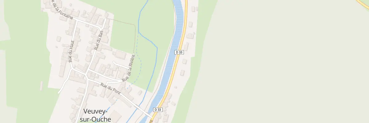 Plan du 22 Rue Larrey du Pont à Veuvey-sur-Ouche