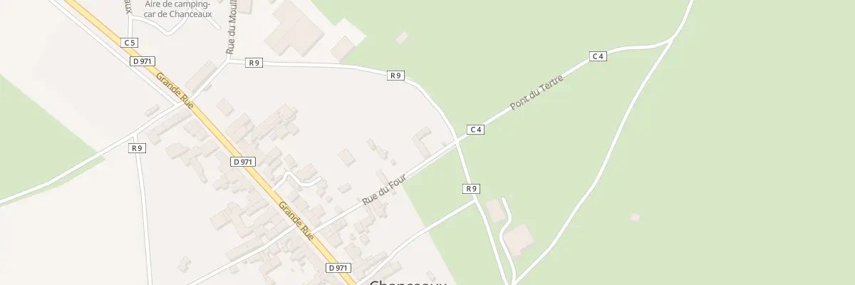 Plan du 3 Rue du Four à Chanceaux