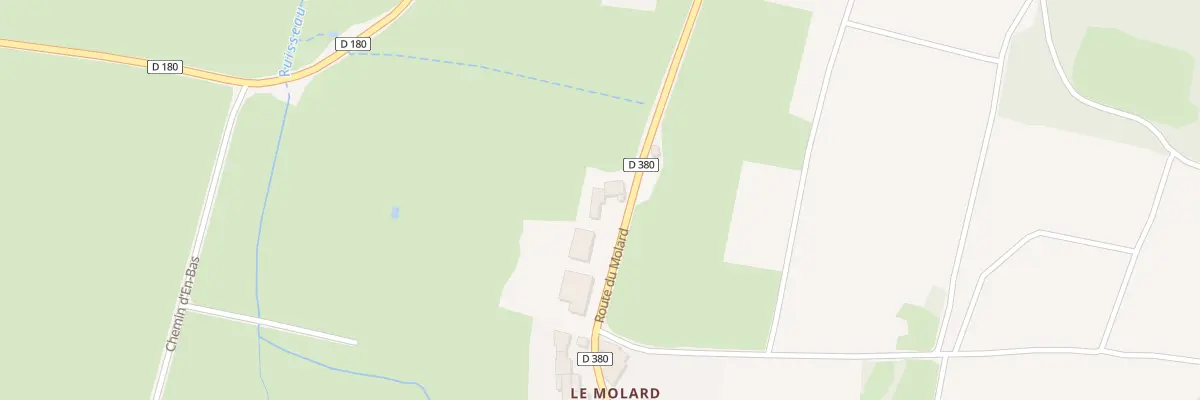 Plan du 5078 Le Molard à Bray