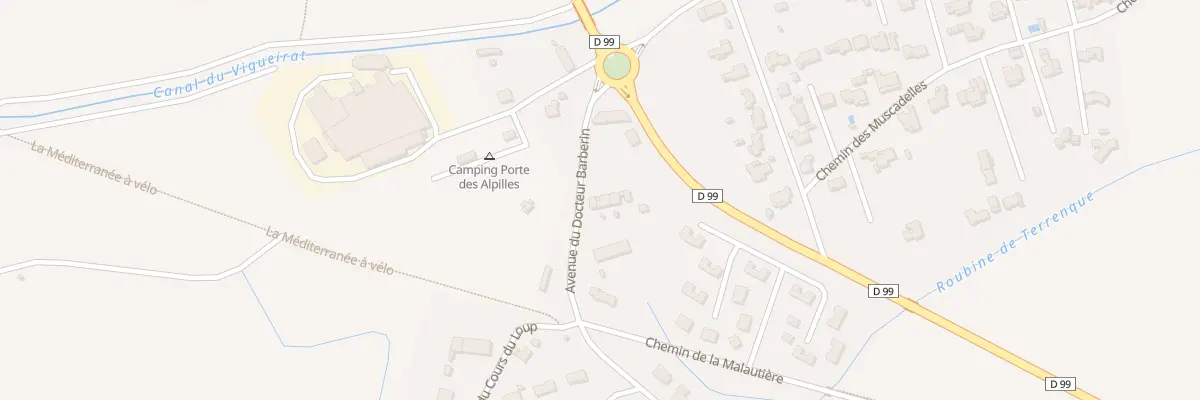 Plan du 33 Av du Docteur Barberin à Saint-Étienne-du-Grès