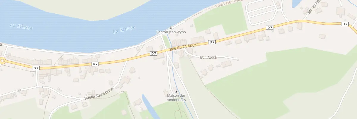 Plan du 2 Rue du 24 Août à Haybes