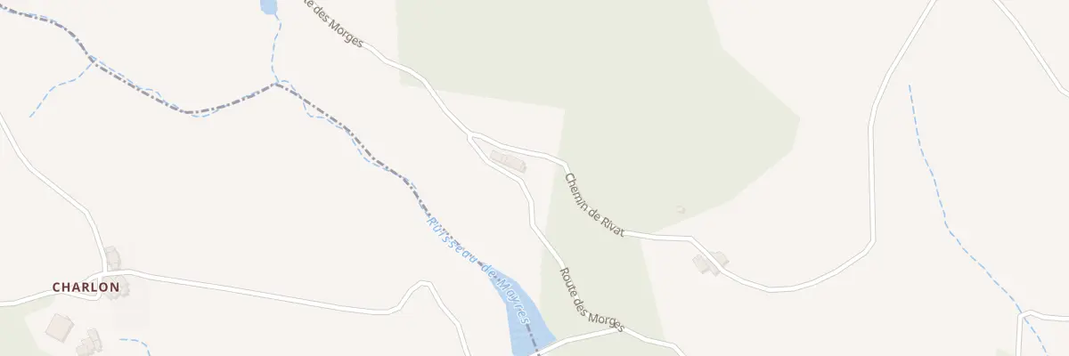 Plan du 3080 Rte des Morges à Saint-Sylvestre