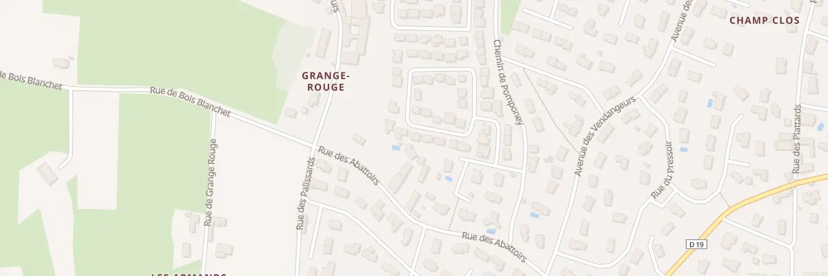 Plan du 316 All du Séquoia à Belleville-en-Beaujolais