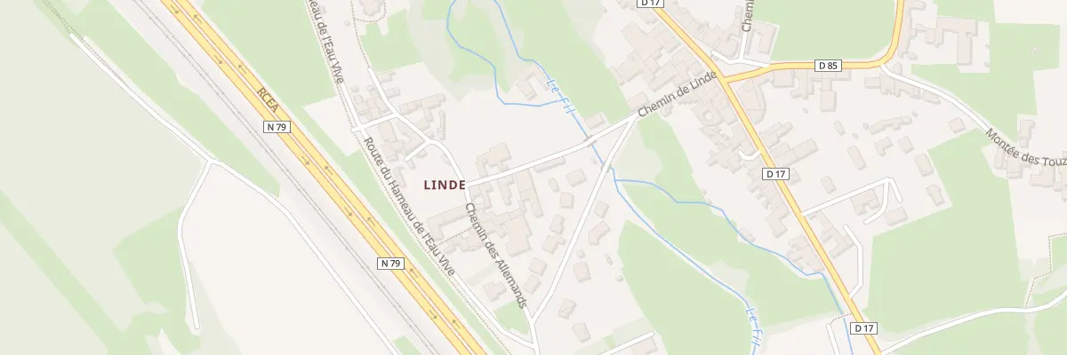 Plan du 5077 Che de Linde à La Roche-Vineuse