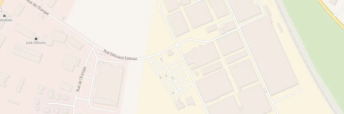 Plan du 9016 Rue de l’Europe à Bar-sur-Aube