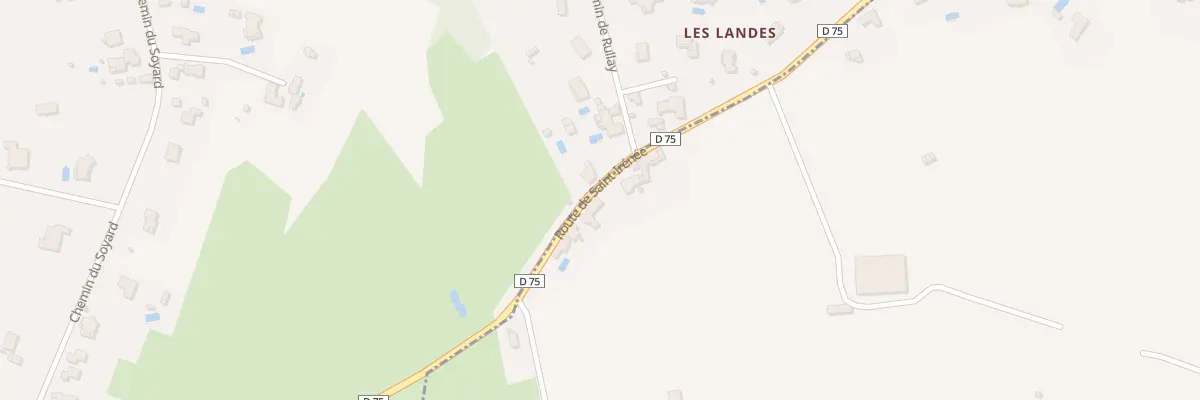 Plan du 64 Rte de Saint Irénée à Chaponost