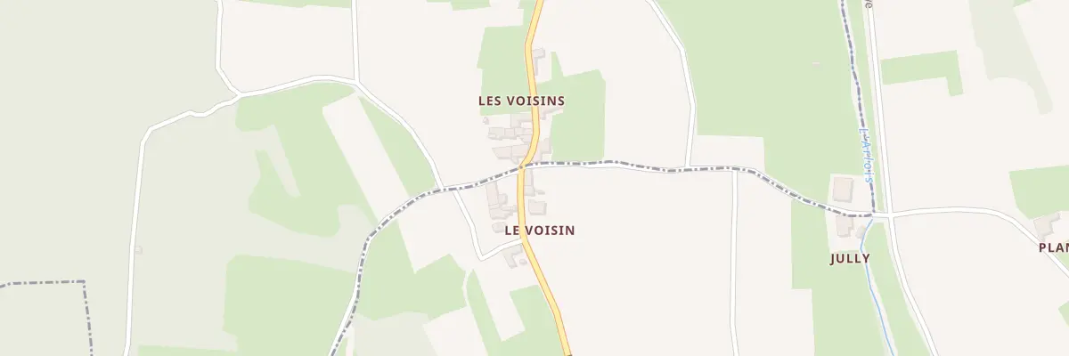 Plan du 470 Rte des Voisins à Leynes