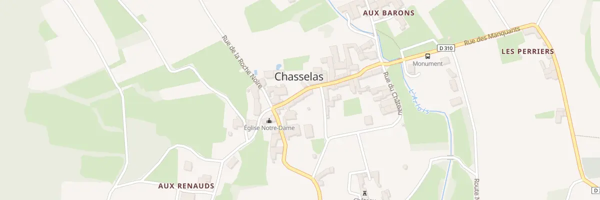 Plan du 7 La Grande Charrière à Chasselas