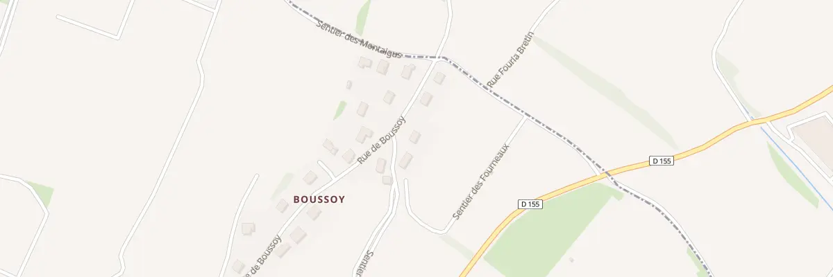 Plan du 5 Rue de Boussoy à Saint-Martin-sous-Montaigu
