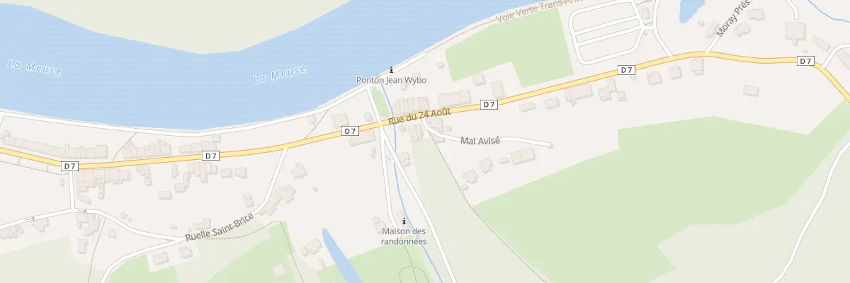 Plan du 4 Rue du 24 Août à Haybes