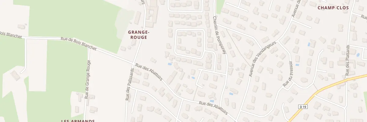 Plan du 332 All du Séquoia à Belleville-en-Beaujolais