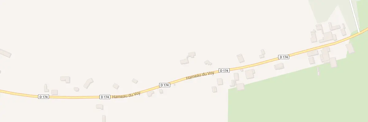 Plan du 19 Ham du Voy à Rives Dervoises