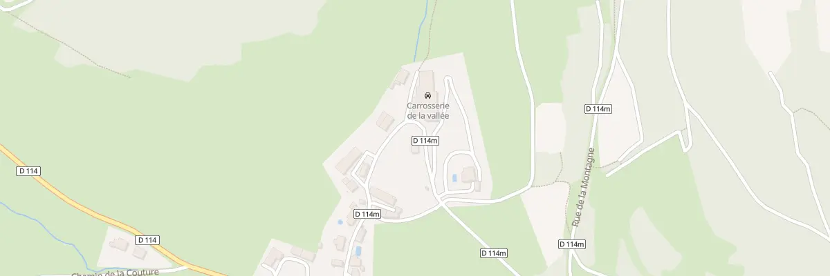 Plan du 20 Rue de la Fontaine à Grenant-lès-Sombernon