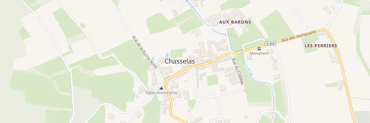 Plan du 6 La Grande Charrière à Chasselas