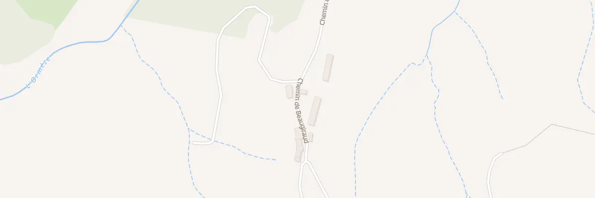 Plan du 5033 Bogiraud à Colombier-le-Jeune