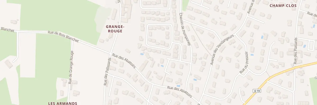 Plan du 346 All du Séquoia à Belleville-en-Beaujolais