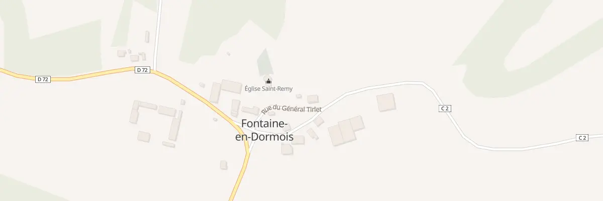 Plan du 3 Rue de la Vigne à Fontaine-en-Dormois