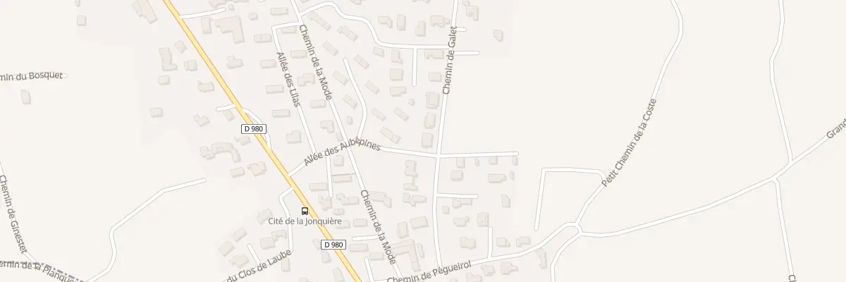 Plan du 12 All des Aubépines à Saint-Geniès-de-Comolas