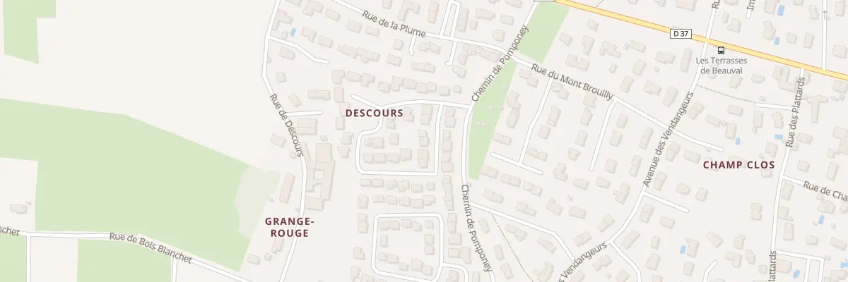 Plan du 409 All du Cèdre de l’Atlas à Belleville-en-Beaujolais