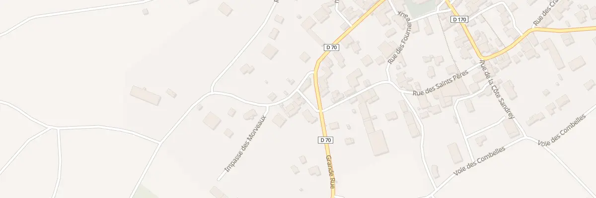 Plan du 2 Rle de Morveaux à Baroville