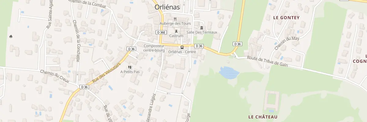 Plan du 153 Rue des Veloutiers à Orliénas