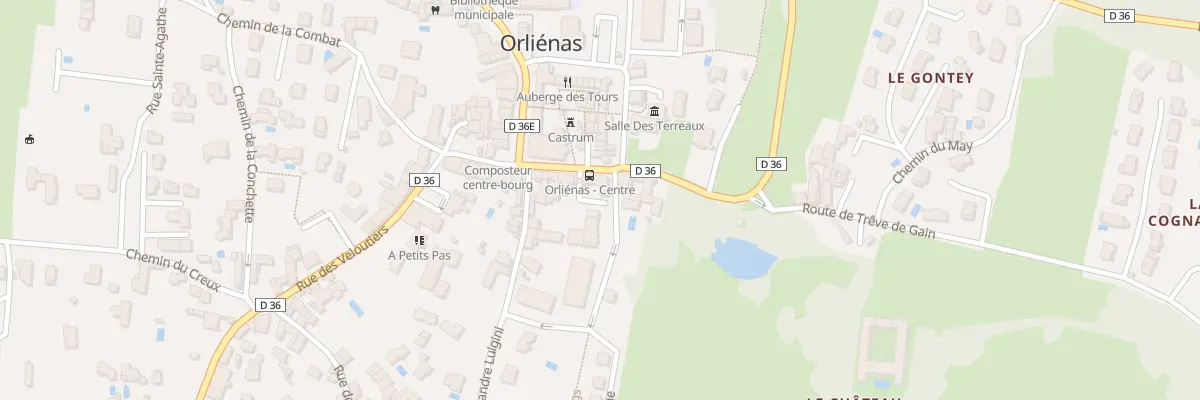 Plan du 135 Rue des Veloutiers à Orliénas