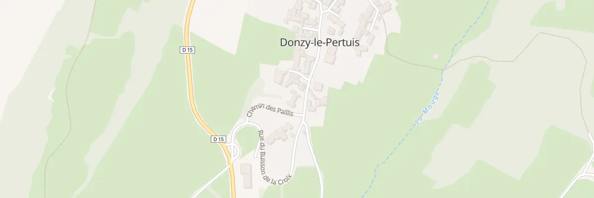 Plan du 11 Rue du Buisson de la Croix à Donzy-le-Pertuis