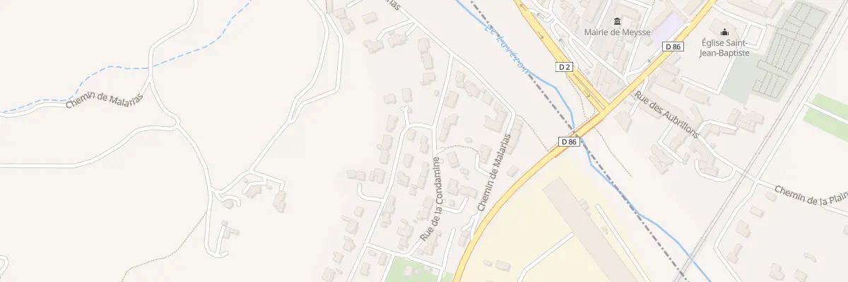 Plan du 29 Rue de la Condamine à Rochemaure