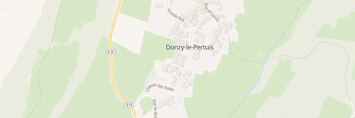 Plan du 5038 Rue du Tisserand à Donzy-le-Pertuis