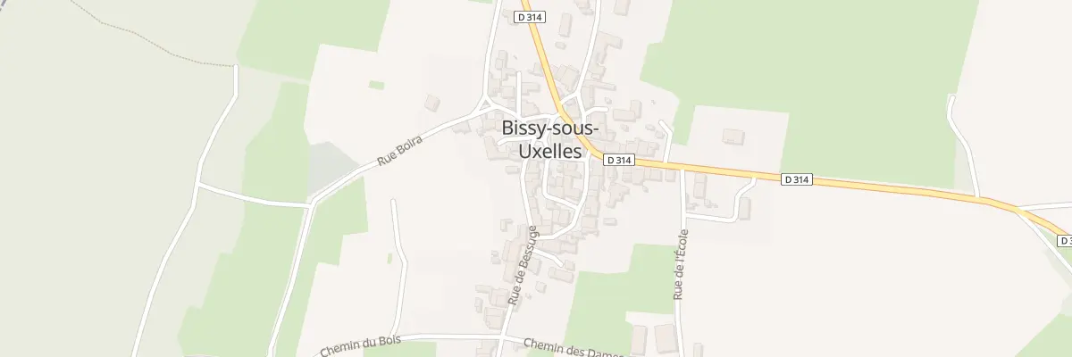Plan du 5022 Au Bourg à Bissy-sous-Uxelles