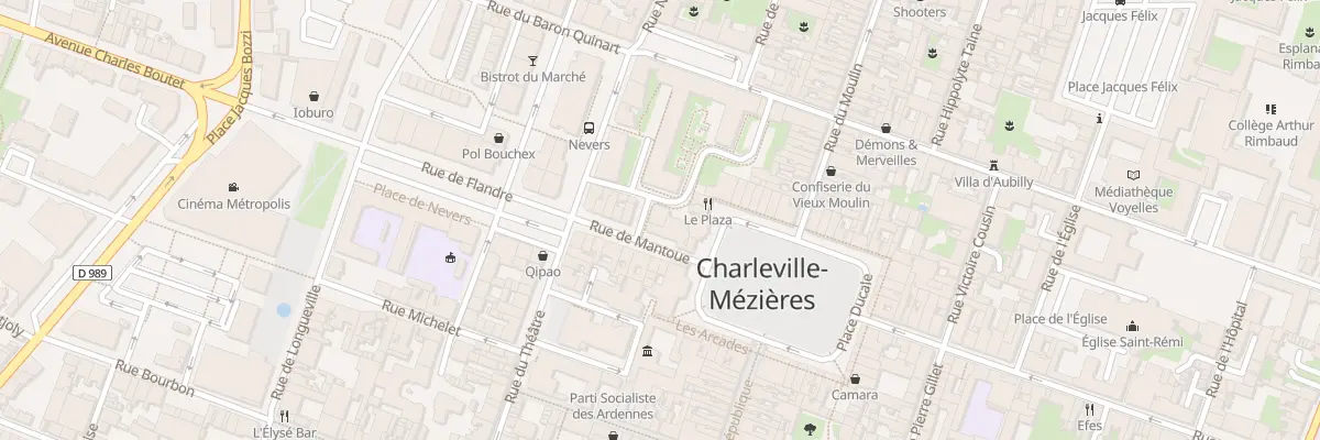 Plan du 17 Rue Baron Quinart à Haybes