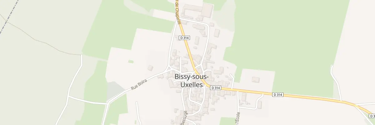Plan du 5091F Au Bourg à Bissy-sous-Uxelles